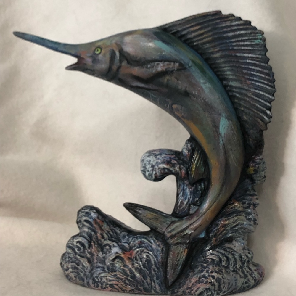 Swordfish Ceramic Art